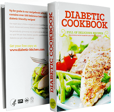 Send me a Free Diabetic Recipe Cookbook